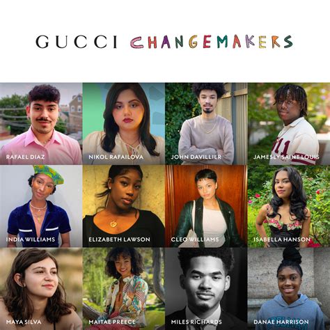 gucci changemakers impact fund|gucci changemakers scholarship 2024.